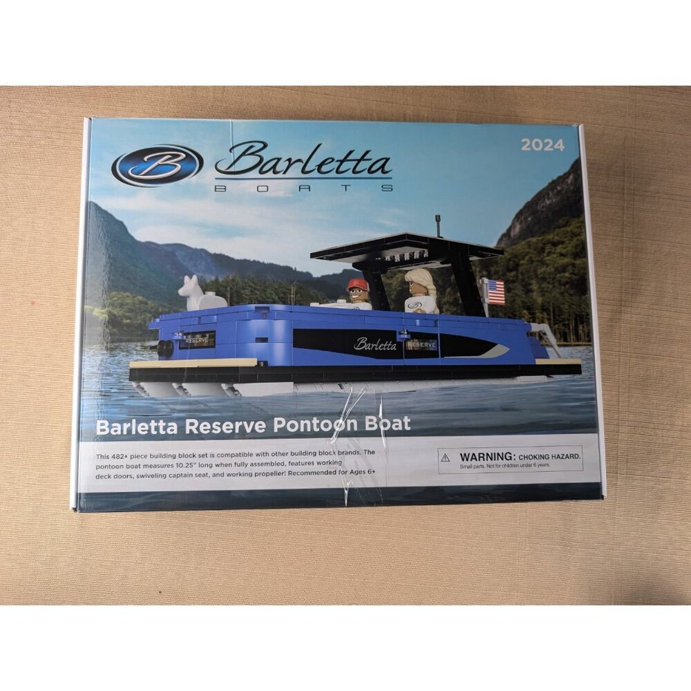 Barletta Borts 2024 Reserve Pontoon Boat 482+ Pieces
